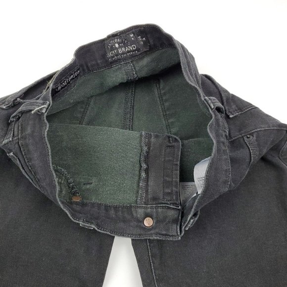 Lucky Brand Womens Brooke Legging Skinny Jeans Black Size 2/26 24X27 Cotton - Picture 5 of 7